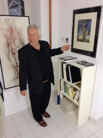 Erich Smodics zur Vernissage 2015-11-14